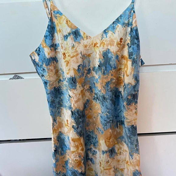 cider oil painting cami midi dress - Picture 2 of 3